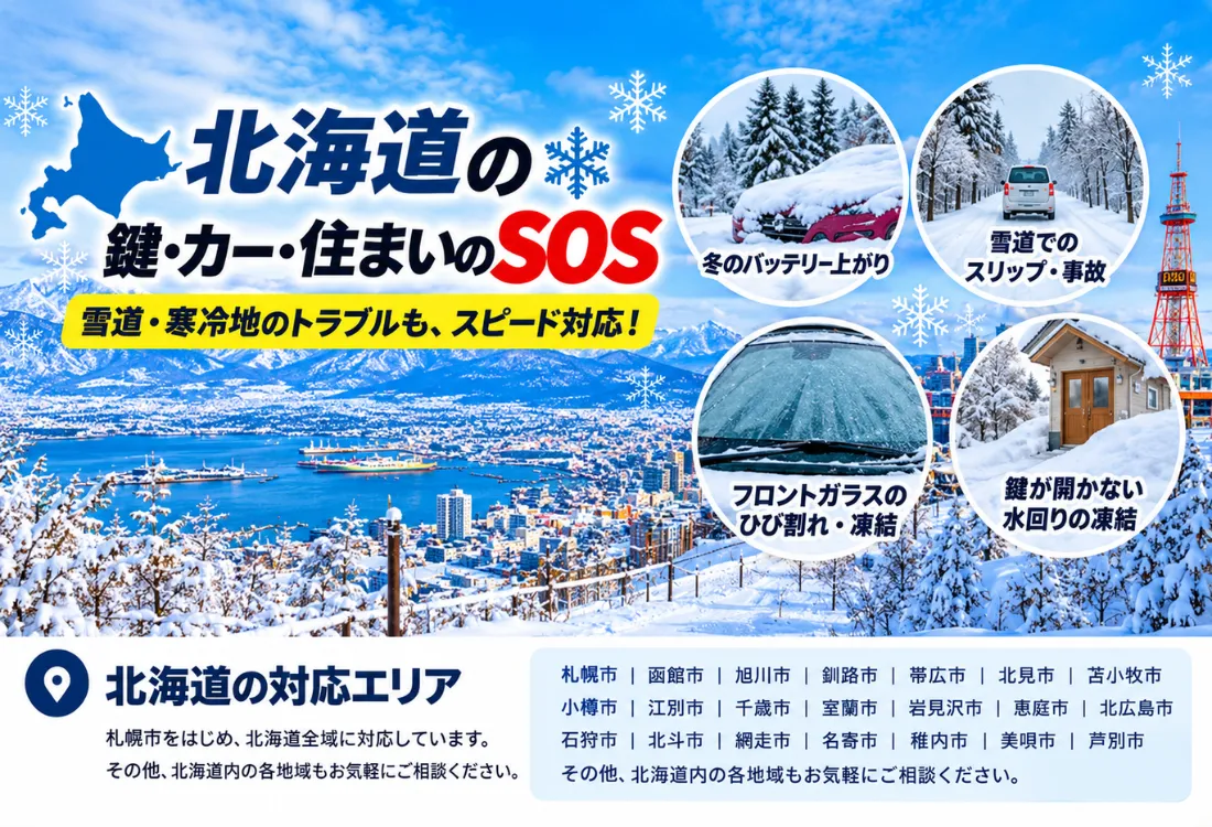 鍵・カー・住まいのSOS