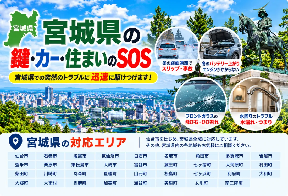 鍵・カー・住まいのSOS